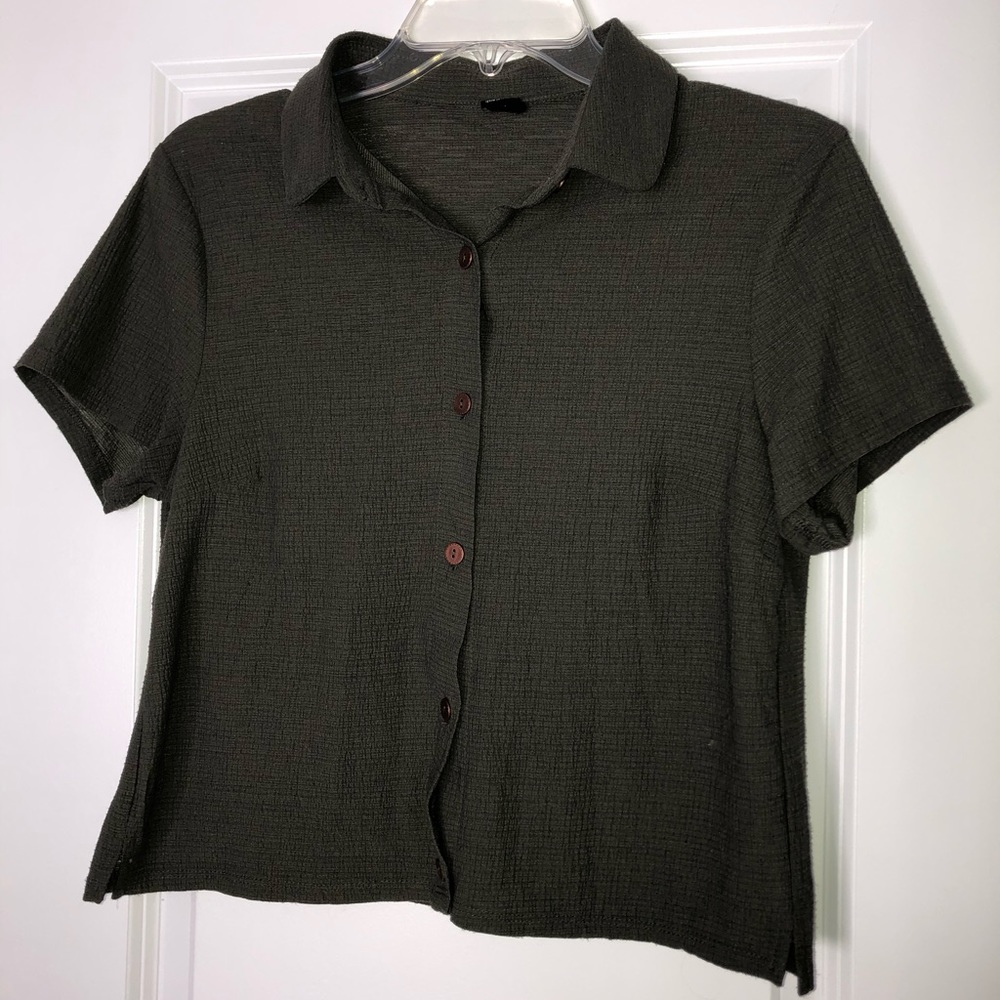 Vintage cropped shirt